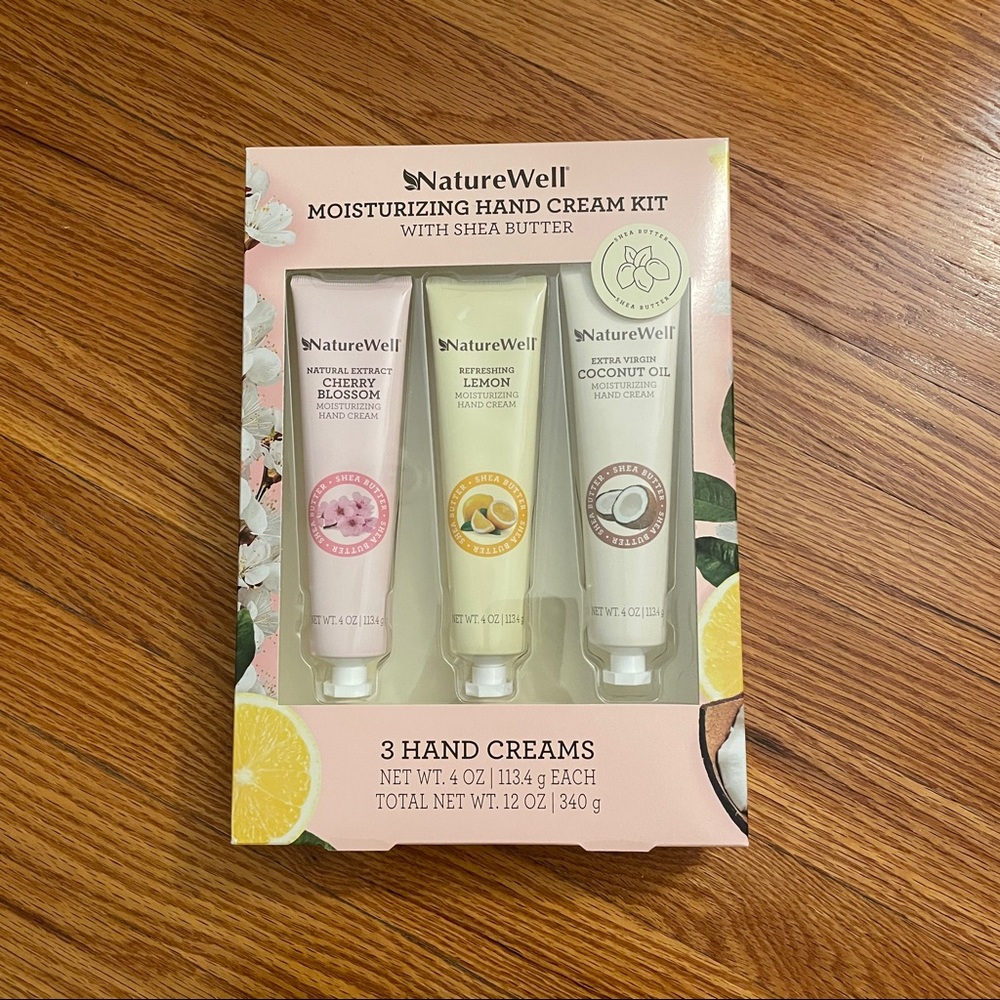 naturewell hand cream set